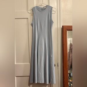 Loft Sleeveless Blue Dress